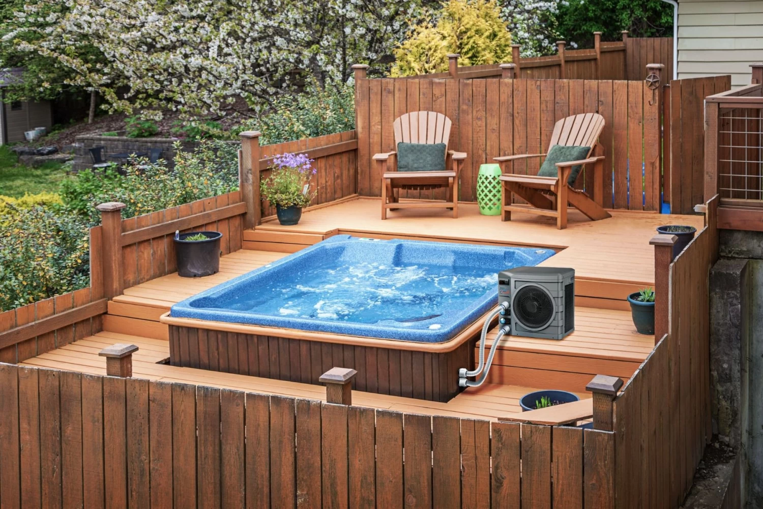 Poolstar Poolex Nano Action Zwembad Warmtepomp 4kW - Reversible - Afbeelding 2