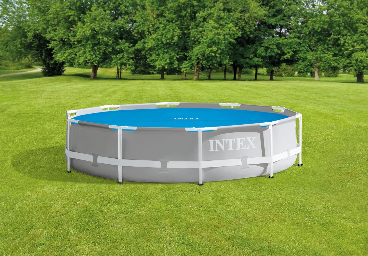 Intex Solar Isolerend Noppenfolie Ø 305 Cm | Afdekzeil Rond Zwembad - Afbeelding 2