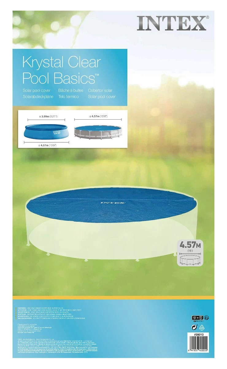 Intex Solar Zwembadzeil Ø 448 Cm | Voor Zwembad Ø 457 Cm - Afbeelding 5