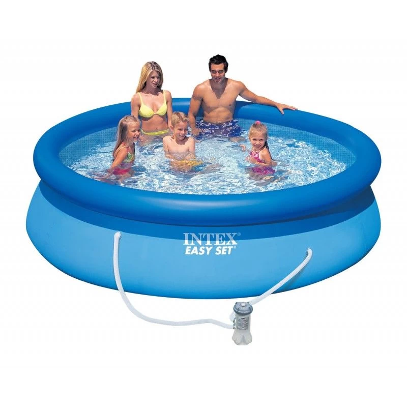 Ø 244 X 61 Cm - Intex Easy Set Zwembad Inclusief Pomp - Afbeelding 3