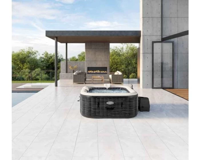 Intex PureSpa Greystone Deluxe Met Aquatural Aroma Crystals Set En WiFi - Afbeelding 6