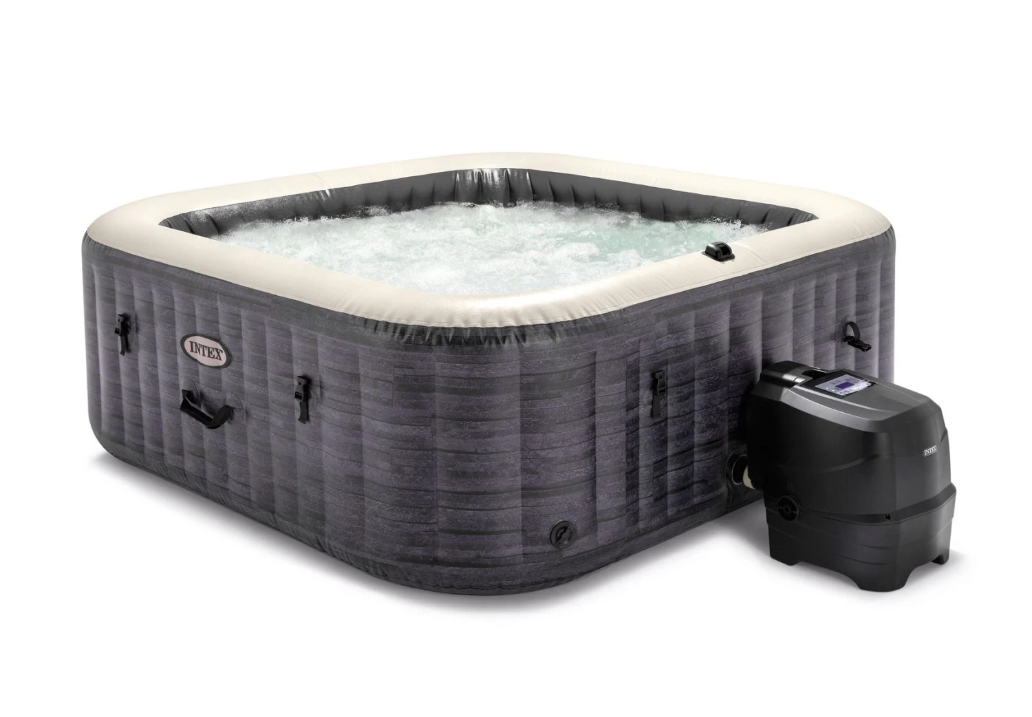 Intex PureSpa Greystone Deluxe Met Aquatural Aroma Crystals Set En WiFi - Afbeelding 15