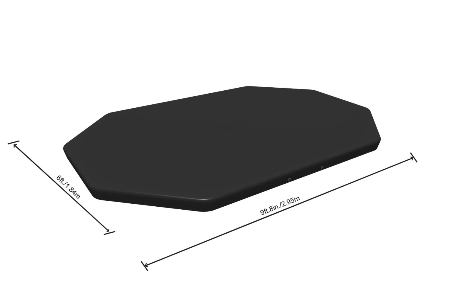 Afdekzeil Voor Ovalen Zwembaden 305 X 200 X 84 Cm