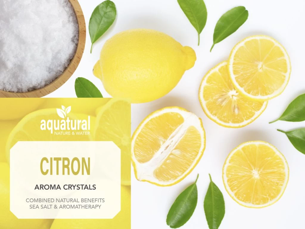 Aquatural Fruits Aroma Set Badkristallen Met Fruit Aroma's & Dode Zeezout - Sinaasappel, Citroen, Bessen - Afbeelding 7