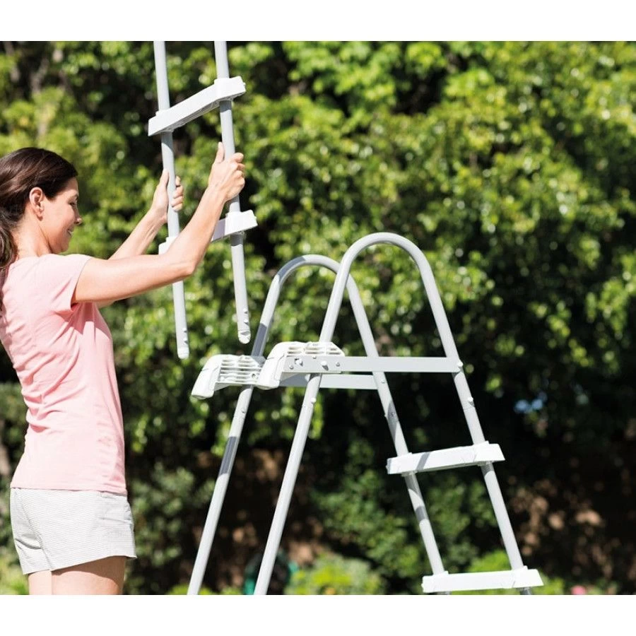 Deluxe Pool Ladder 107cm With Removable Steps - Afbeelding 4