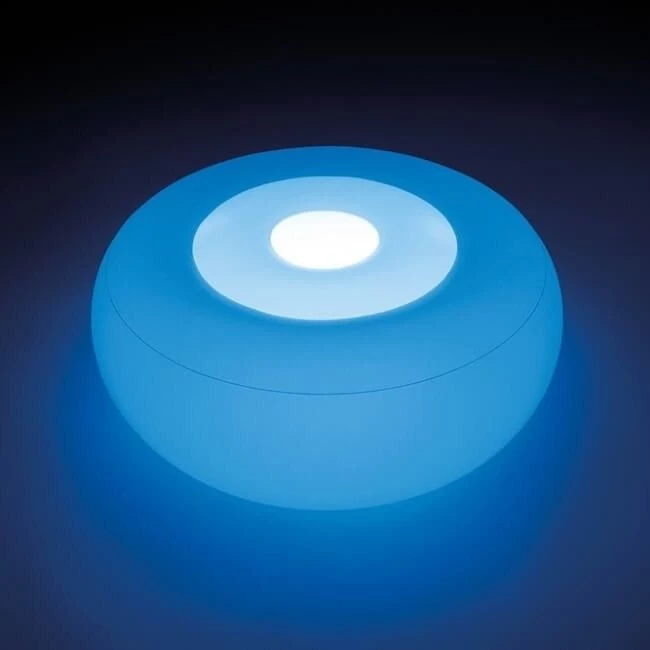 Opblaasbare Voetenbank LED Ottoman - Afbeelding 7