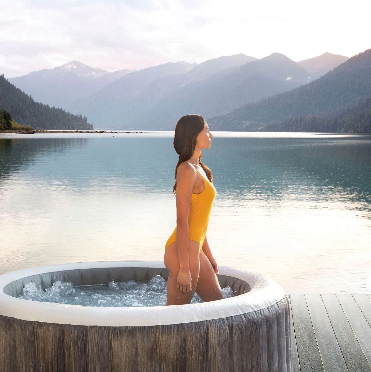 6 Persoons Greywood Bubble Deluxe - Intex PureSpa - Afbeelding 4