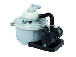 Interline Zandfilterset Grijs - 6m3 / 25 Liter